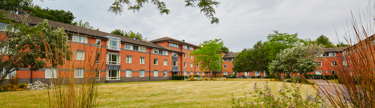 an image of campus accommodation at the University of Warwick